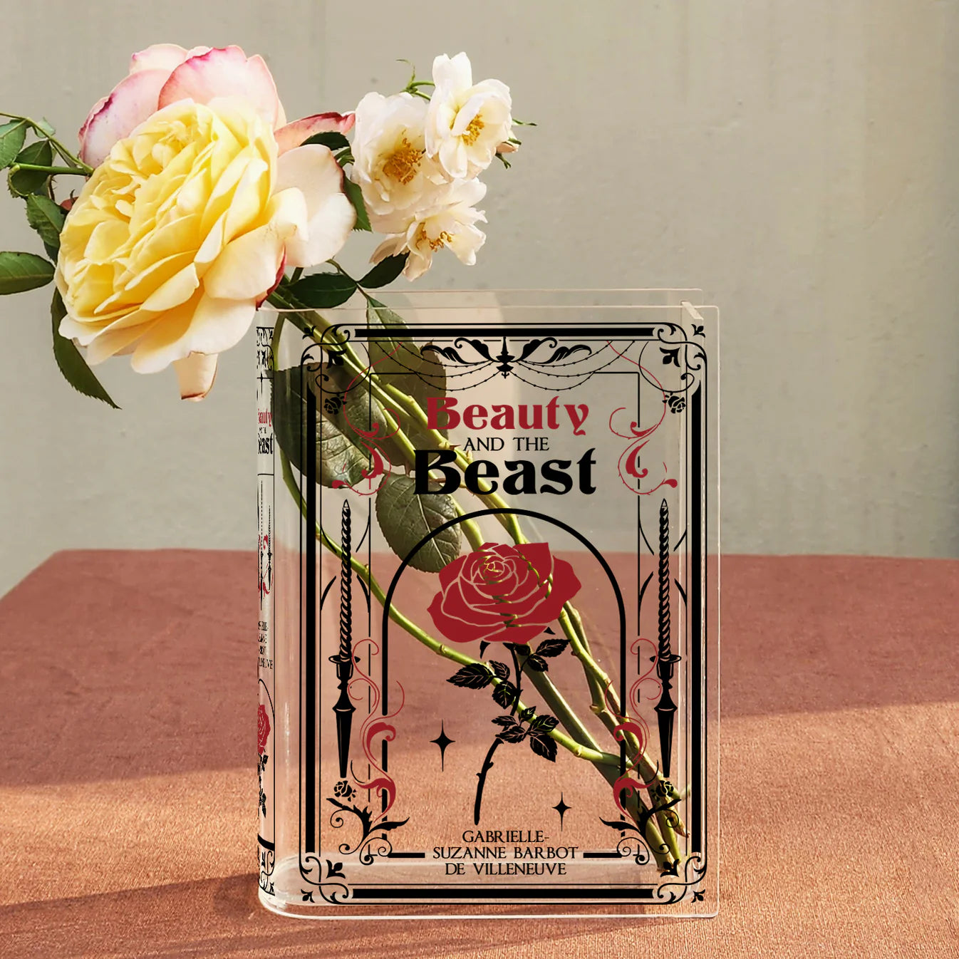 Beauty and the Beast Vase