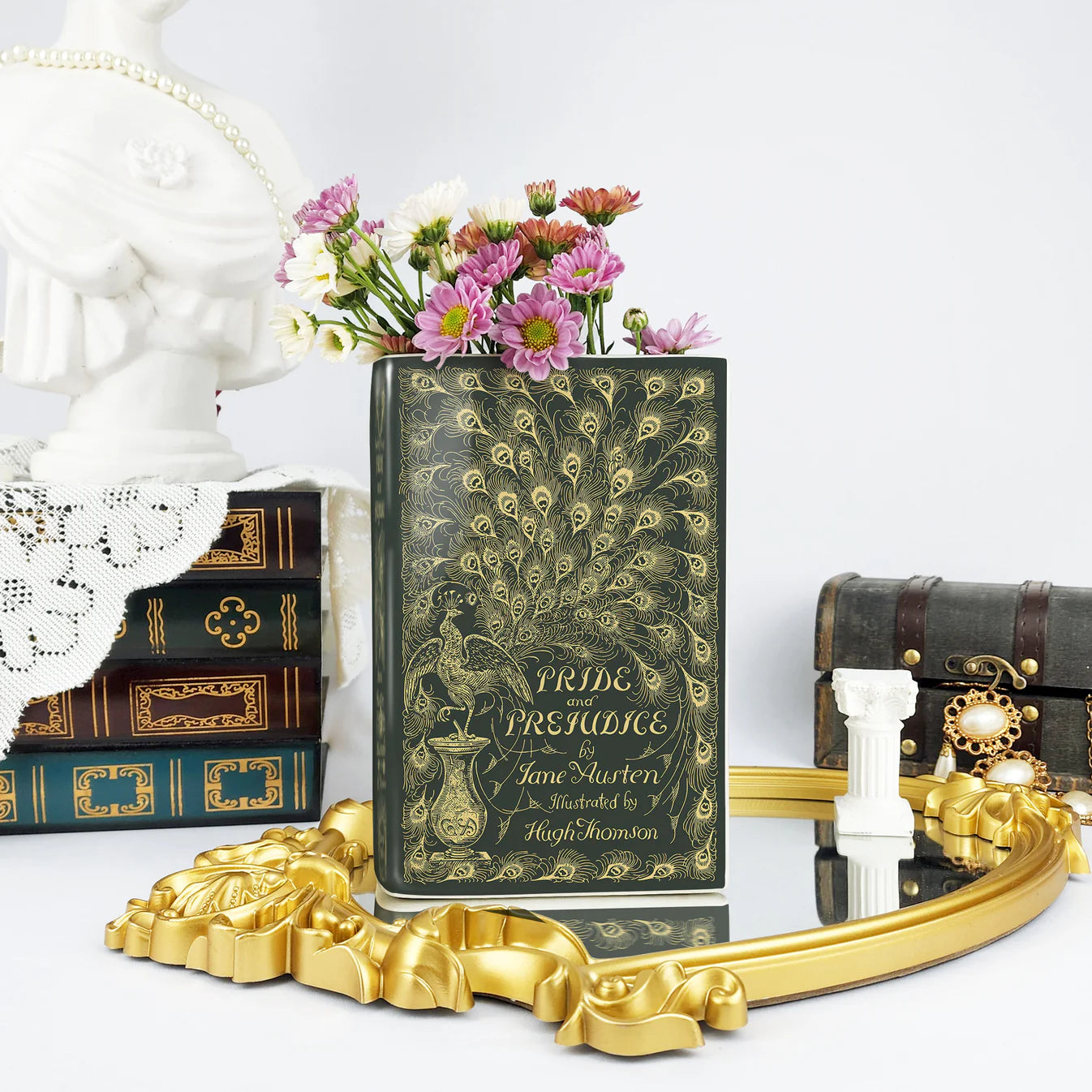 Ceramic Book Vase One