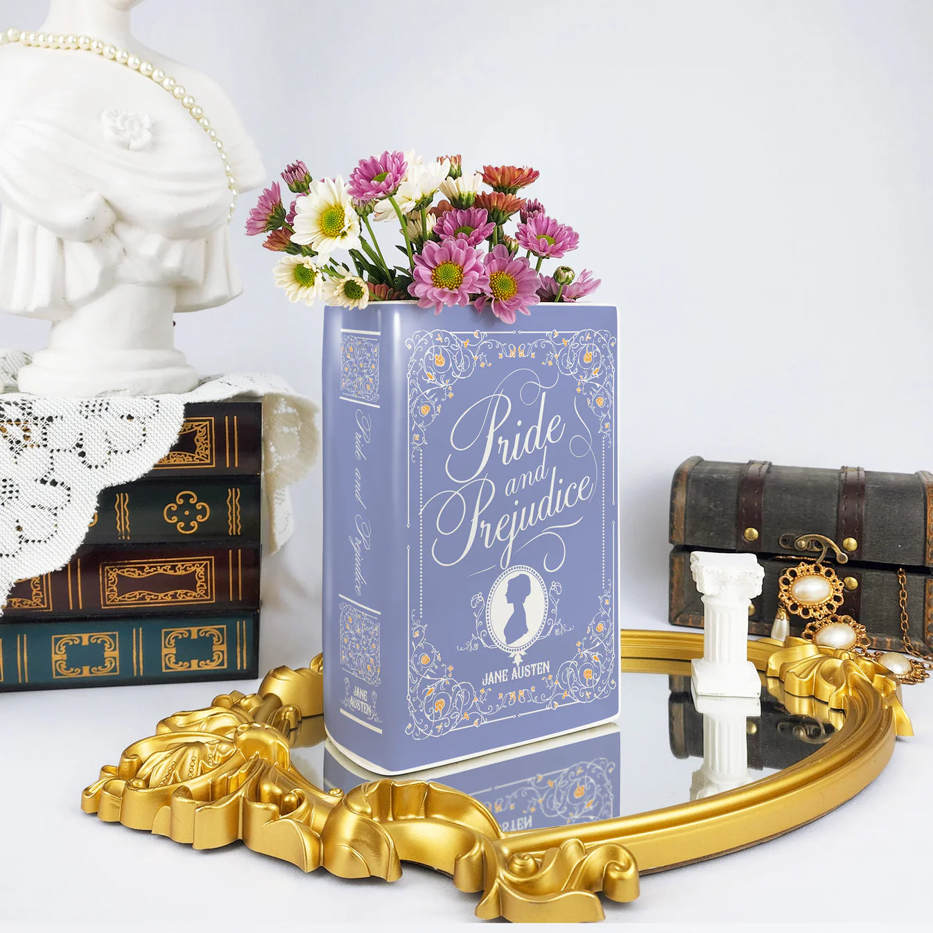Ceramic Book Vase