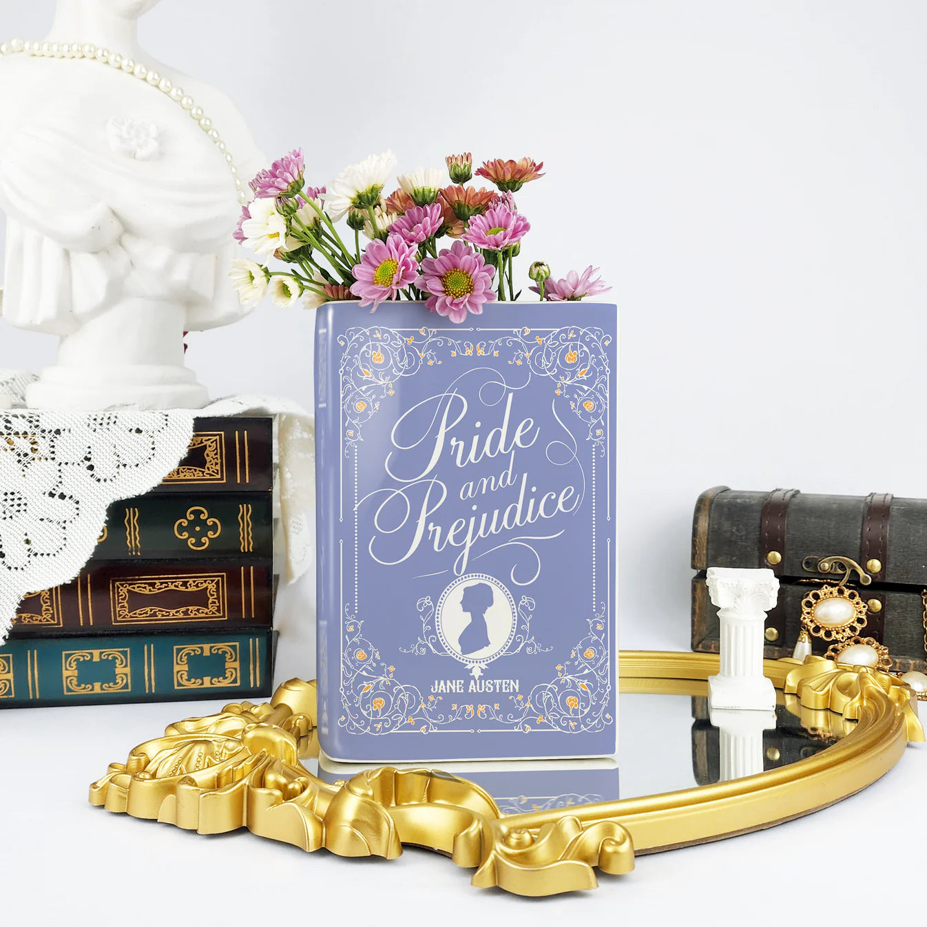 Ceramic Book Vase