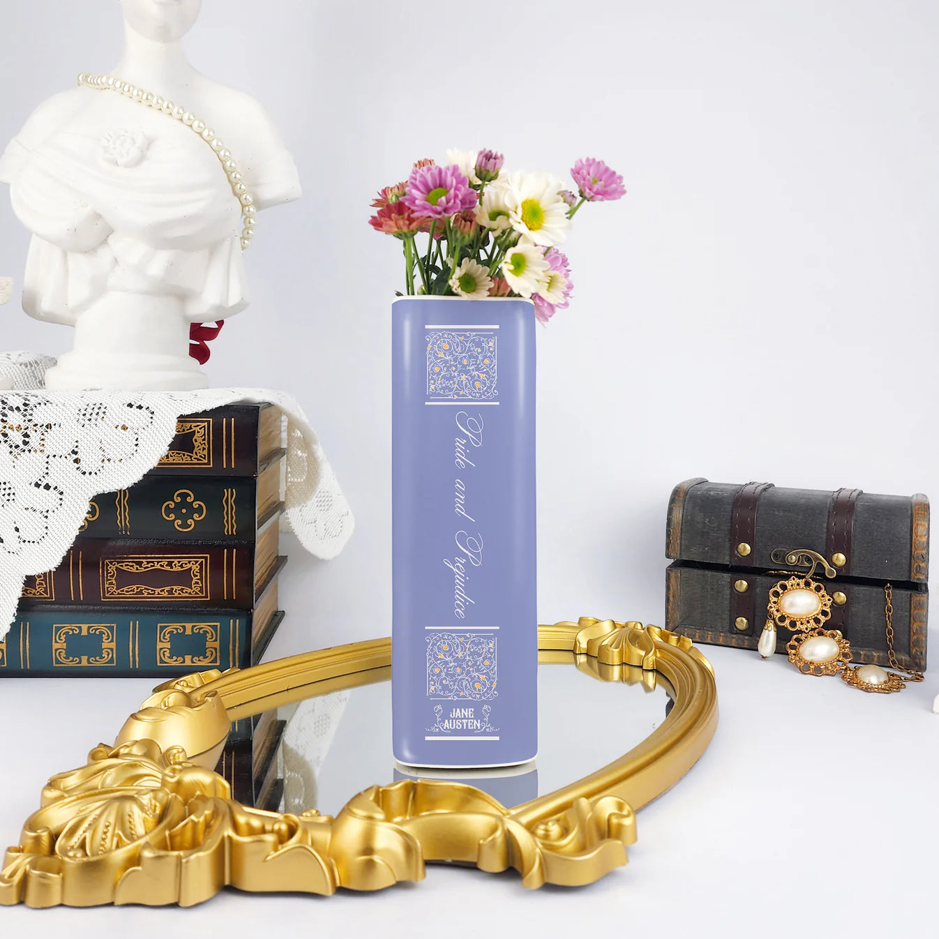 Ceramic Book Vase